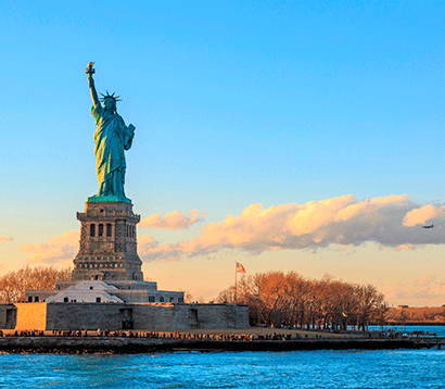 Vista aérea de New York, EUA