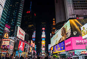 Broadway and Times Square